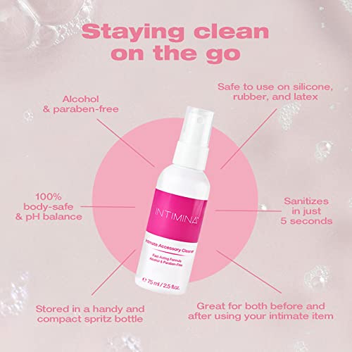 Intimina Intimate Accessory Cleaner - Non-Toxic Menstrual Cup Cleaner - AB Mystery