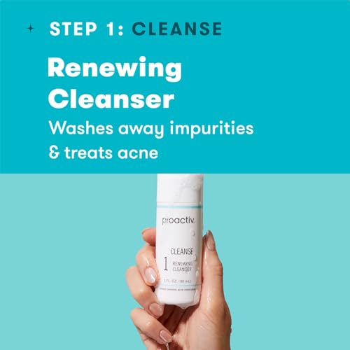 Proactiv 3 Step Acne Treatment - Benzoyl Peroxide Face Wash, Repairing Acne Spot - AB Mystery