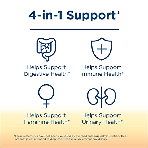 Renew Life Women's Probiotic Capsules, 50 Billion CFU Guaranteed, Supports pH Balance - AB Mystery