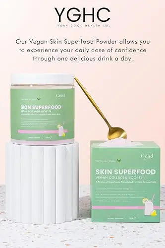 Your Good Health Co. – Your Beauty Vegan Collagen Booster Powder, Pink Lemonade - AB Mystery