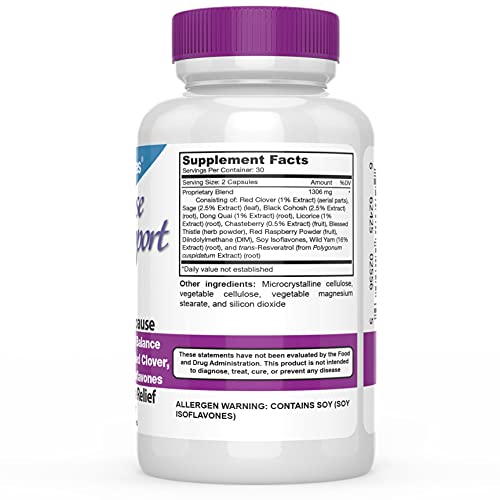 DrFormulas Menopause Supplement for Hot Flashes, Night Sweats Relief, and Support with DIM - AB Mystery