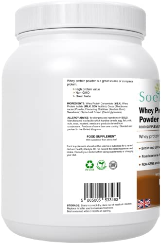Soetik Whey Protein Powder (Chocolate Flavour) 600g Soetik