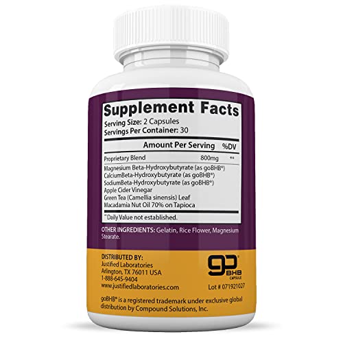 (2 Pack) Keto Advantage Keto Burn Pills Includes Apple Cider Vinegar goBHB Exogenous