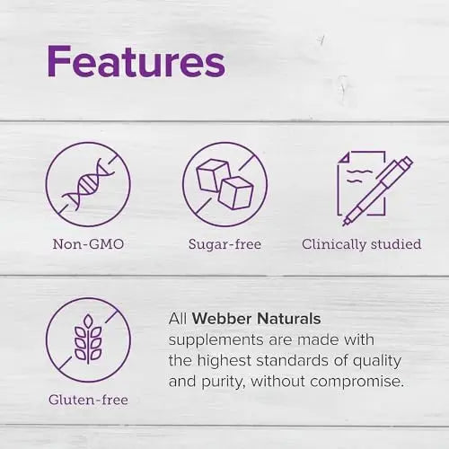 Webber Naturals Collagen30® Bioactive Collagen Peptides 2500 mg 180 Tablets - AB Mystery