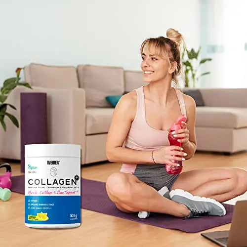 Weider Collagen Plus. Powder Preparation with Collagen peptides (Peptan), hyaluronic Acid - AB Mystery