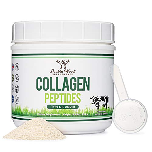 Collagen Peptides Powder - Hydrolyzed Collagen, Keto Safe - 16.08oz - Multi Type 1, 2 - AB Mystery