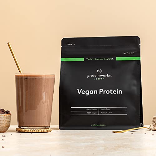 Protein Works - Vegan Protein Powder | Plant Based Protein Shake | Vegan Blend | Gluten Free | 66 Servings Protein Works