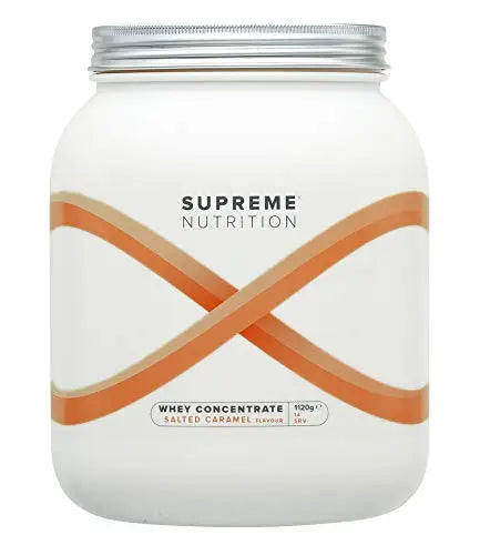 Supreme Nutrition Whey Protein Concentrate | 1.12kg - 28 Servings | Lean Muscle Supreme Nutrition