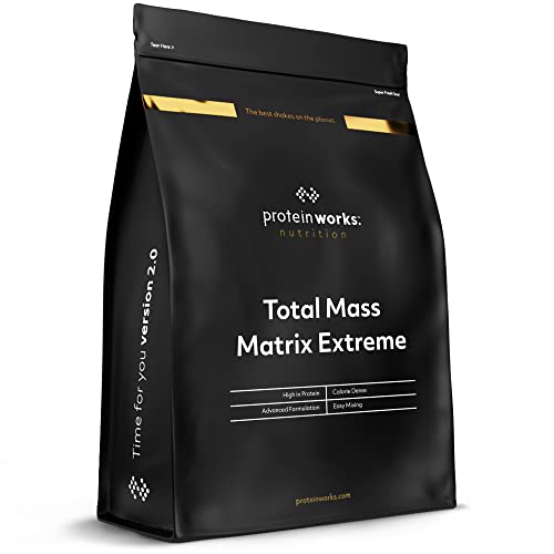 Protein Works - Total Mass Matrix Extreme Mass Gainer | High Calorie Protein Powder Protein Works