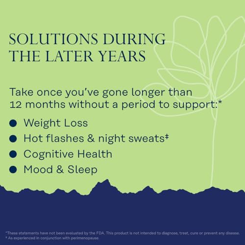 Solaray Postmenopause her Life Stages - Post Menopause Supplements for Women with Resveratrol - AB Mystery