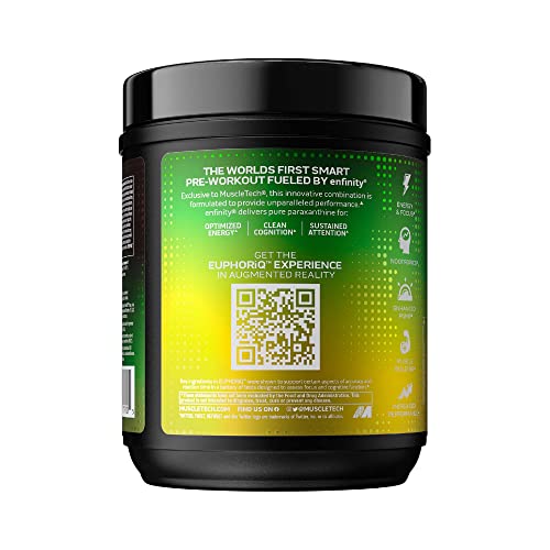 MuscleTech Pre Workout Powder EuphoriQ PreWorkout Smart Pre Workout Powder - AB Mystery