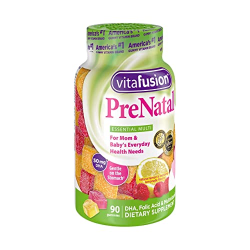 VitaFusion PreNatal Gummies, 90 Count (Pack of 12) Vitafusion