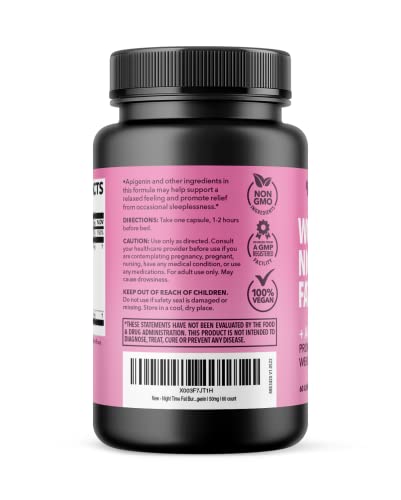 Night Time Fat Burner for Women | Weight Loss and Sleep Support Blend With Apigenin - AB Mystery