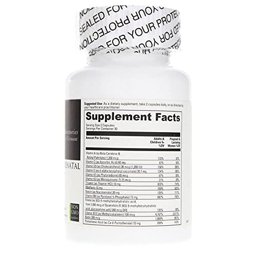 Davinci Labs Daily Best Prenatal with Probiotics - 60 Capsules DaVinci Laboratories of Vermont