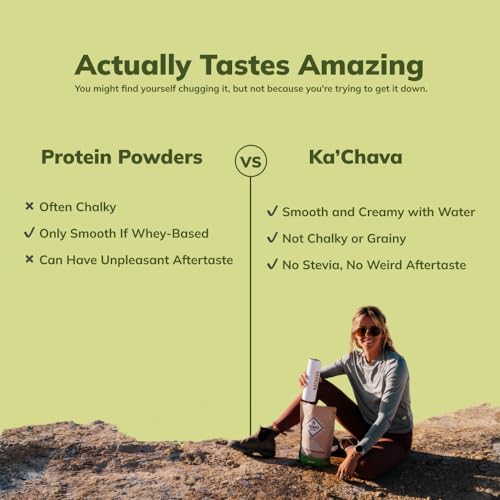 Ka’Chava All-In-One Nutrition Shake Blend, Matcha, 85+ Superfoods, Nutrients & Plant - AB Mystery
