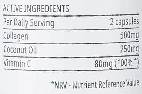 My Vitamins Coconut & Collagen Capsules 60pk - AB Mystery