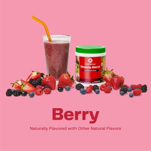 Amazing Grass Greens Blend Superfood: Super Greens Powder Smoothie Mix with Organic - AB Mystery