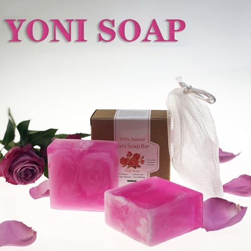Yoni Soap Bars PCS Of 2, Ph Balance for Women Yoni Wash Vaginial Deodorants, Organic - AB Mystery