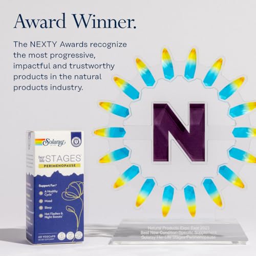 Solaray Perimenopause her Life Stages - Perimenopause Supplements Women - Hot Flashes - AB Mystery