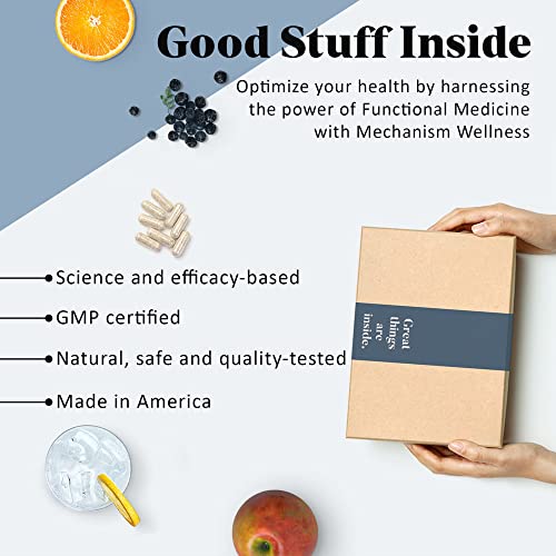 Mechanism Wellness Strike A Balance Hormonal Balance Supplements with DIM Maca Energy Mood - AB Mystery