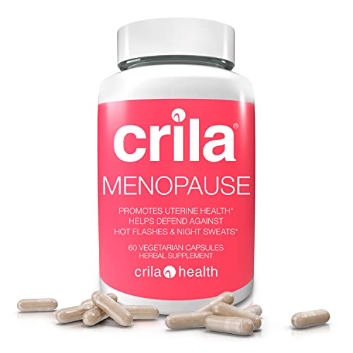 Crila Health Menopause Supplements for Women - 60 Ct. I Night Sweats & Hot Flashes Menopause Relief - AB Mystery
