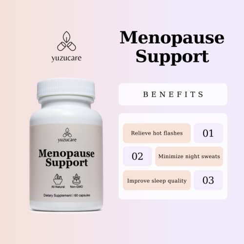 yuzucare Menopause Support | Menopause Supplements for Women| for Night Sweat Relief - AB Mystery