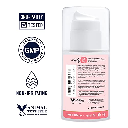 Estrogen Estriol Cream (84 Servings, 3.5oz Pump) 175mg of USP Micronized Estriol - AB Mystery
