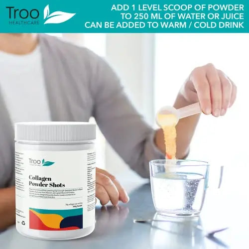 Hydrolysed Marine Collagen Peptides Powder Enhanced with Essential Vitamins 300g - AB Mystery