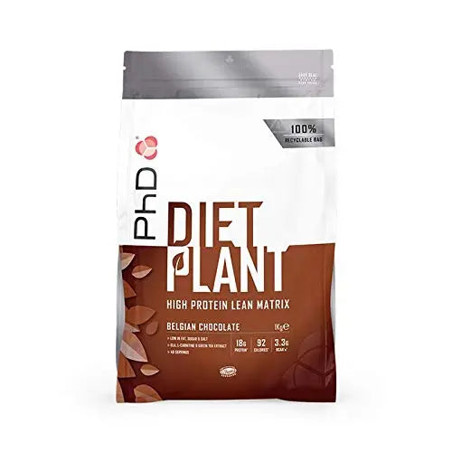 PhD Nutrition Diet Plant, Vegan Protein Powder Plant Based, High Protein Lean Matrix PhD