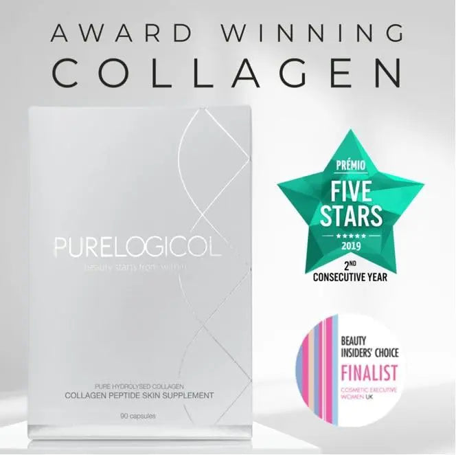 Collagen Tablets, Best Hydrolysed Protein Peptide Skin Supplement - 90 x Collagen Capsules x 800mg - AB Mystery