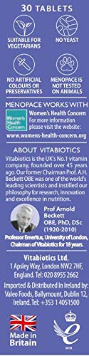 Vitabiotics Menopace Night Tablets 30 Capsules - AB Mystery