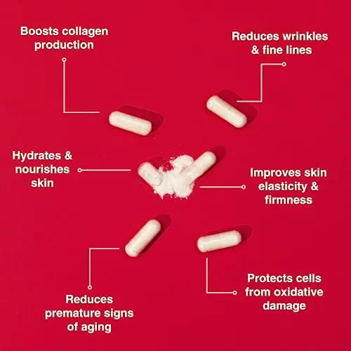 Marine Collagen Complex - Collagen Supplement for Women & Men - with Hyaluronic Acid & Vitamin C - High Strength Purolabs