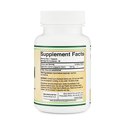 Fisetin Supplement - 100mg of Bioactive Flavnonols, 60 Count (Natural Bioflavonoid - AB Mystery