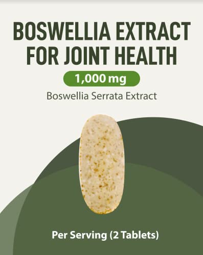 FromBIO for Joints Health and Cartilage, Boswellia, 1,000mg of Boswellia and 71mg of AKBA & KBA - AB Mystery