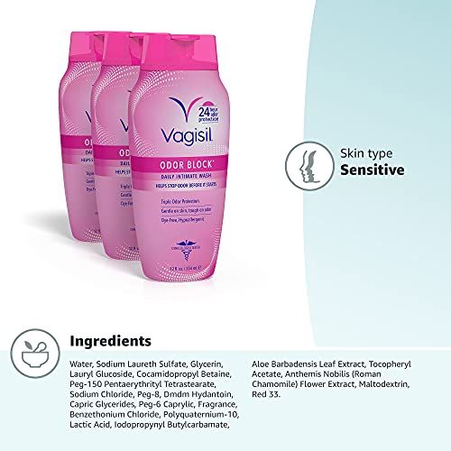 Vagisil Feminine Wash for Intimate Area Hygiene, Odor Block, Gynecologist Tested - AB Mystery