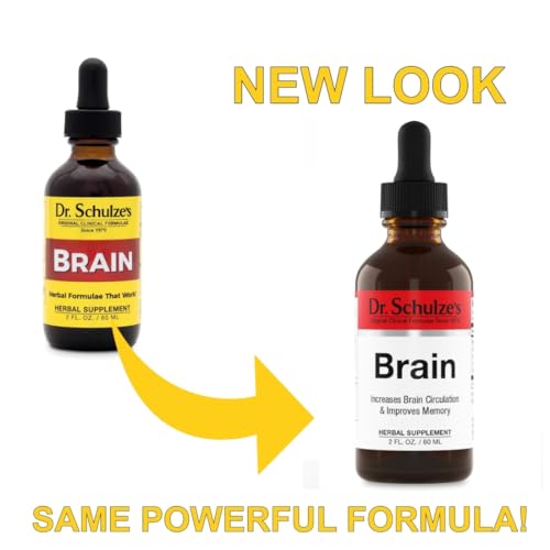 Brain Formula 2 oz. - Vegan and Wild-Harvested | Stimulates Circulation and and Improved - AB Mystery