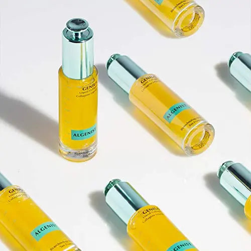 Algenist GENIUS Liquid Collagen - Vegan, Plant-Based Collagen Dropper with Vitamin E & Omega 3 - AB Mystery