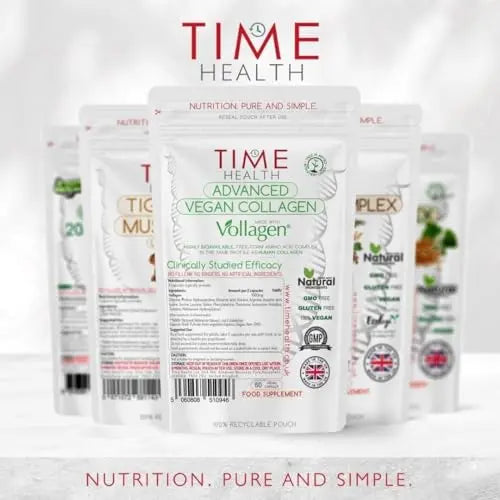 Vollagen® Advanced Vegan Collagen - 18 Amino Acid Complex in Ratio of Collagen - AB Mystery