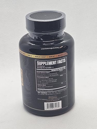 1080p Thermogenic Energy Burn | #1 Rated Energy & Pre Workout for Men & Women - AB Mystery