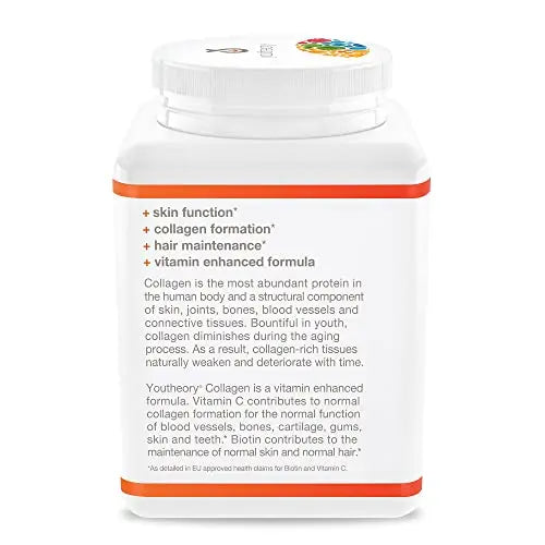 Youtheory Collagen Powder Supplement, 283.5 g YouTheory