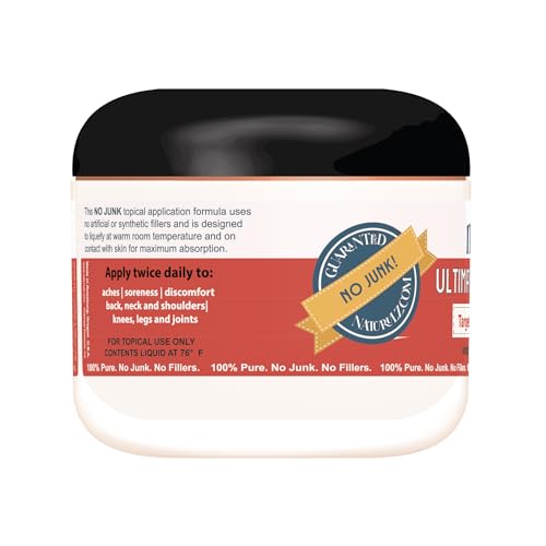 Naturulz Ultimate Healing Cream 4 Ounce Fast-Acting Topical for Backs, Knees, Shoulders, Muscles - AB Mystery
