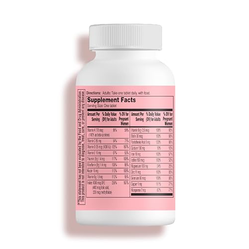 One A Day Pregnancy Planning Prenatal Multivitamin for Women, Pre Pregnancy Vitamins ONE A DAY