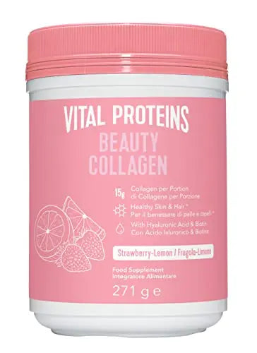 Vital Proteins Beauty Collagen Peptides Powder Strawberry Lemon 271g