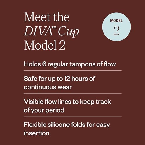 DivaCup - BPA-Free Reusable Menstrual Cup - Leak-Free Feminine Hygiene - Tampon and Pad - AB Mystery