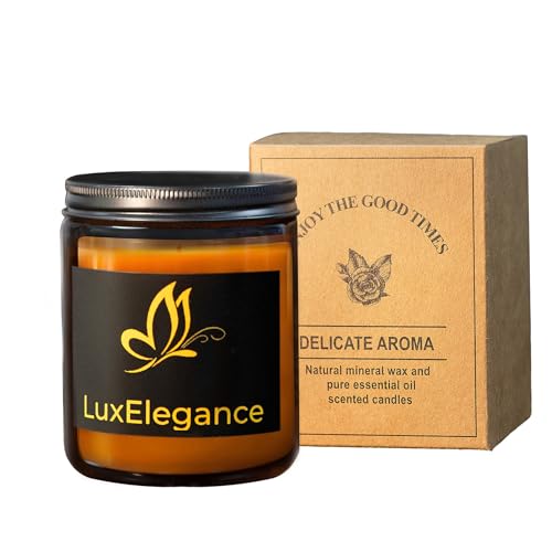 LuxElegance Sales Clearance: Bath and Body Works Aromatherapy Candles, Long Burn Soy Wax Candles