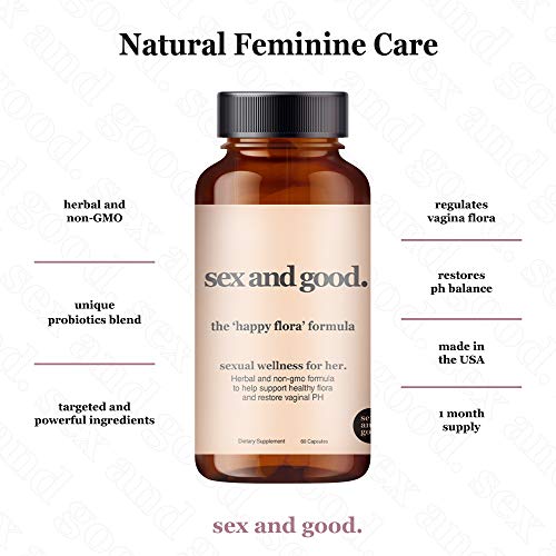 The Happy Flora Formula, Vaginal Health Supplements, Probiotics and Herbal Supplements - AB Mystery