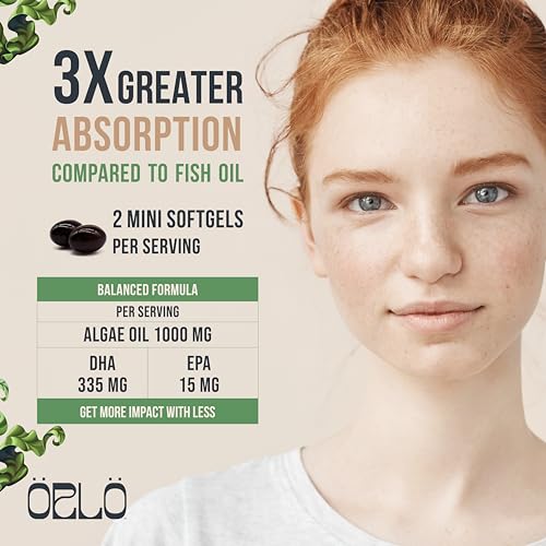 Orlo PRENATAL DHA - Prenatal DHA Omega 3 Supplement - Triple Strength Omega3s Orlo