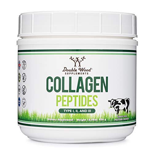 Collagen Peptides Powder - Hydrolyzed Collagen, Keto Safe - 16.08oz - Multi Type 1, 2 - AB Mystery