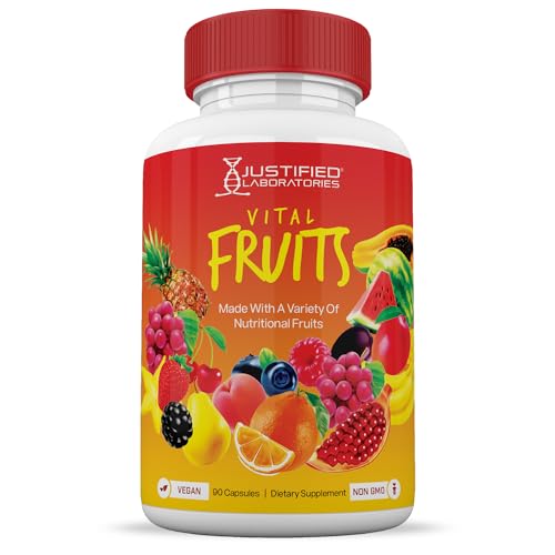 (4 Pack) Vital Fruits and Veggies Supplement Whole Food Red & Green Superfoods - AB Mystery