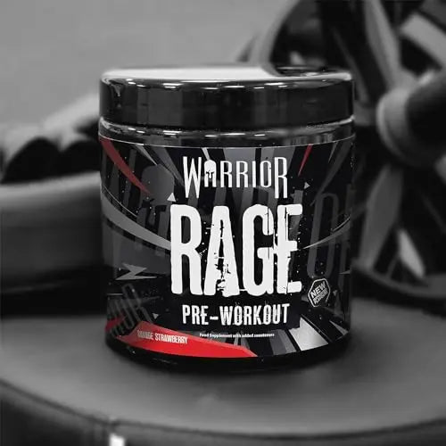 Warrior, Rage - Pre-workout Powder - 392g - Energy Drink Supplement with Vitamin C Warrior